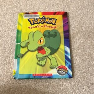 Scholastic Pokémon Adventure Book with Green and Red Cover